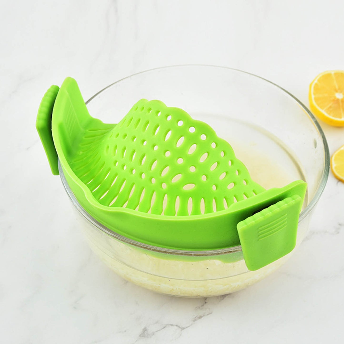 Silicone Clip-on Food Strainer