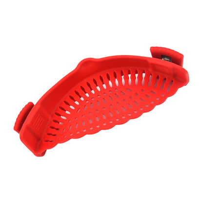 Silicone Clip-on Food Strainer