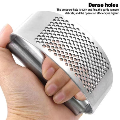 Stainless Steel Garlic Press Tool