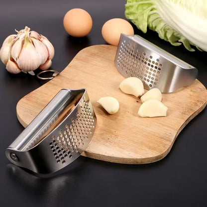 Stainless Steel Garlic Press Tool